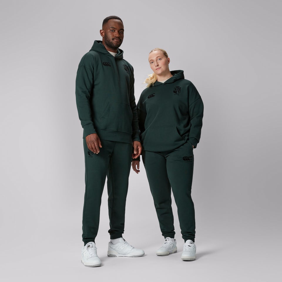 BRITISH & IRISH LIONS CCC STEALTH HOODIE GREEN