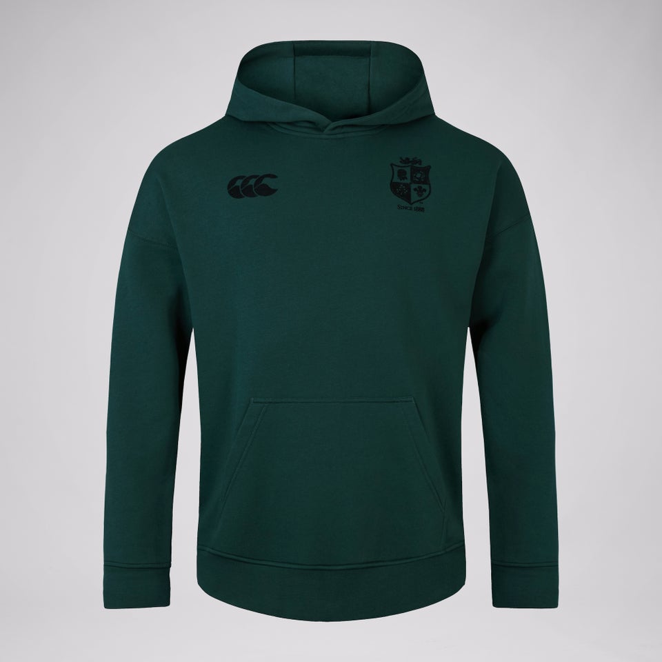 BRITISH & IRISH LIONS CCC STEALTH HOODIE GREEN