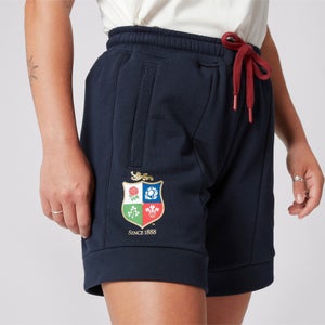 Womens British & Irish Lions Knit Shorts Navy