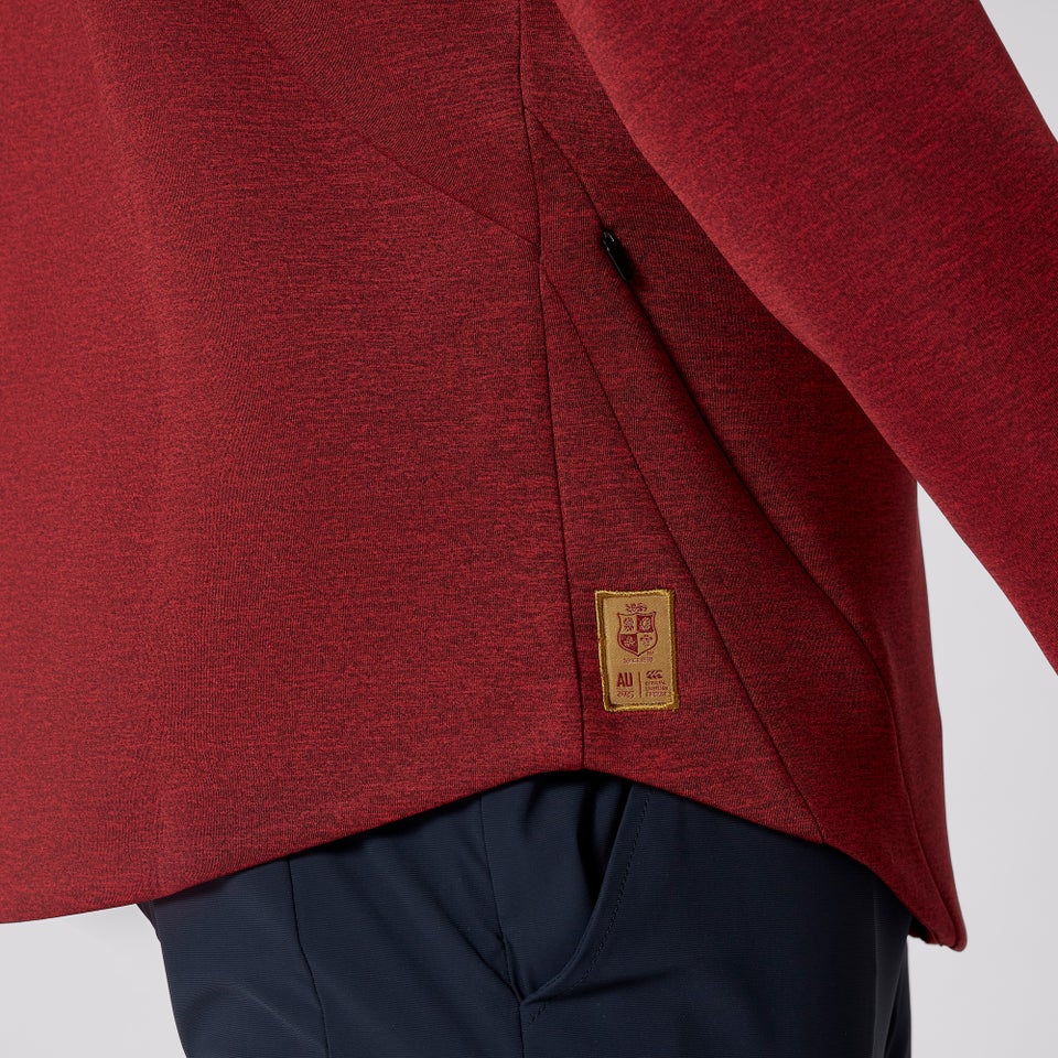 MENS BRITISH & IRISH LIONS CCC EVEREST HOODIE RED