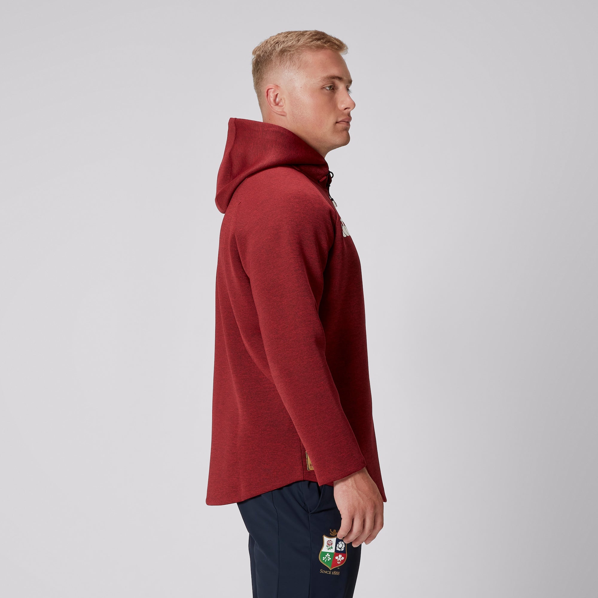 MENS BRITISH & IRISH LIONS CCC EVEREST HOODIE RED | Canterbury