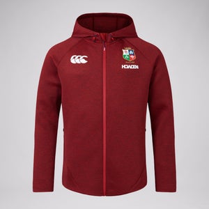Mens British & Irish Lions Everest Hoody Red