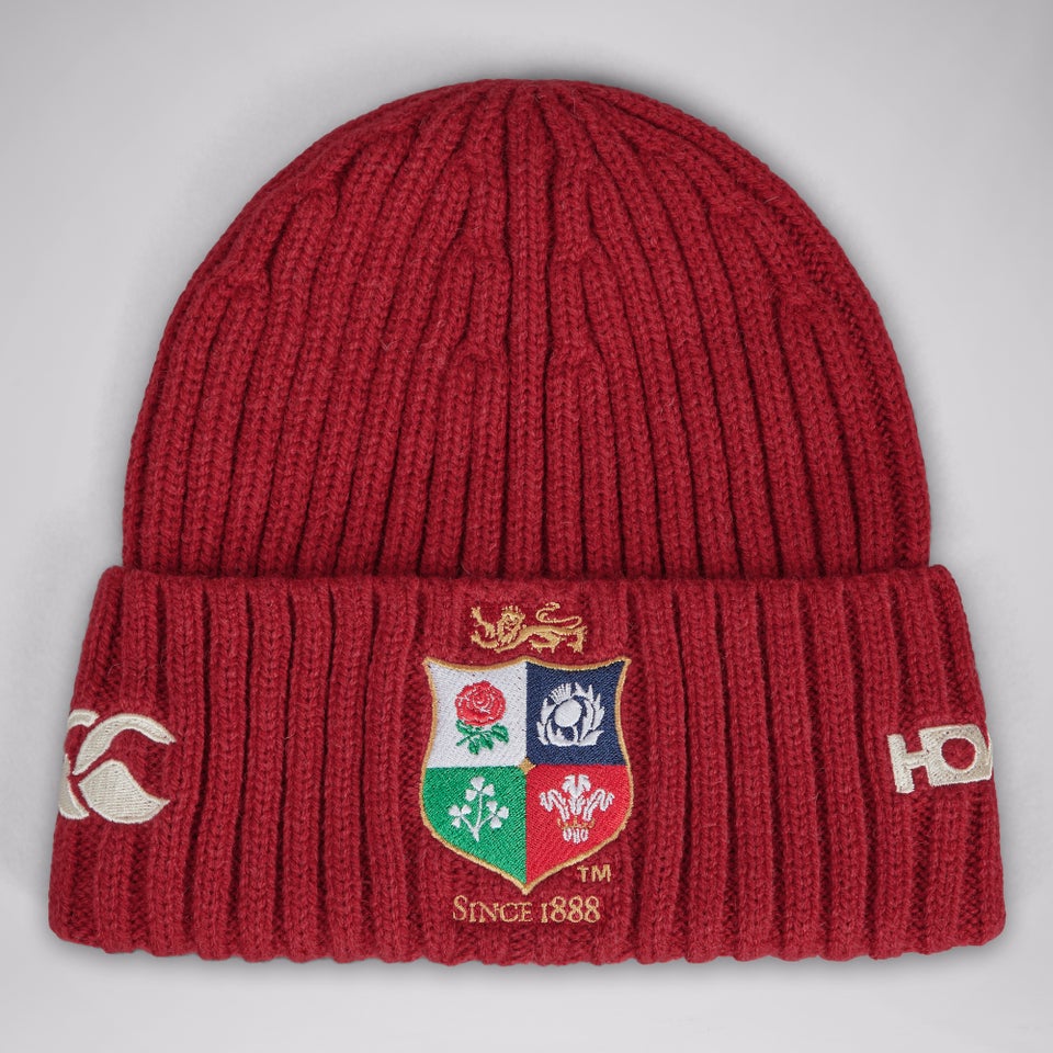 BRITISH & IRISH LIONS CCC BEANIE RED