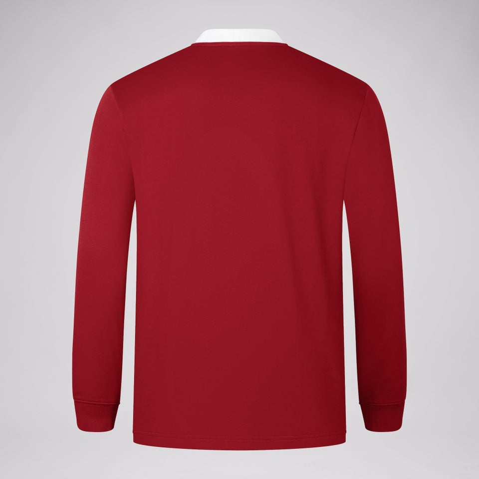 BRITISH & IRISH LIONS CCC LONG SLEEVE CLASSIC JERSEY RED