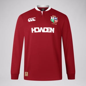 BRITISH & IRISH LIONS CCC LONG SLEEVE CLASSIC JERSEY RED