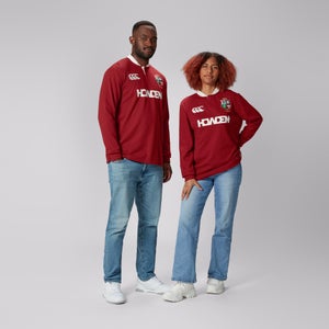 BRITISH & IRISH LIONS CCC LONG SLEEVE CLASSIC JERSEY RED