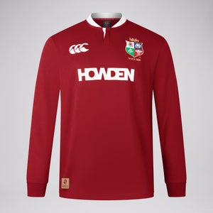 Adult Unisex British & Irish Lions Classic Long Sleeve Jersey Red