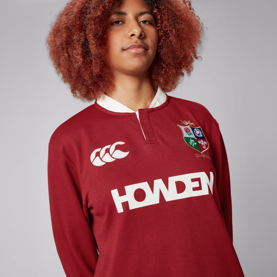 BRITISH & IRISH LIONS CCC LONG SLEEVE CLASSIC JERSEY RED