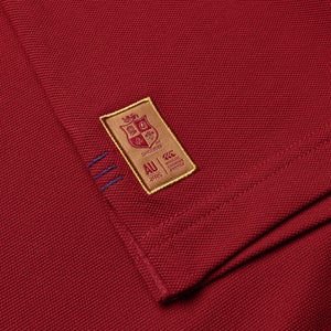 MENS BRITISH & IRISH LIONS CCC PIQUE POLO RED