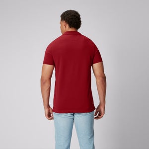 MENS BRITISH & IRISH LIONS CCC PIQUE POLO RED