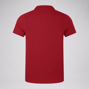 Mens British & Irish Lions Pique Polo Red