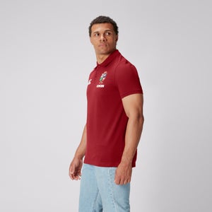 MENS BRITISH & IRISH LIONS CCC PIQUE POLO RED