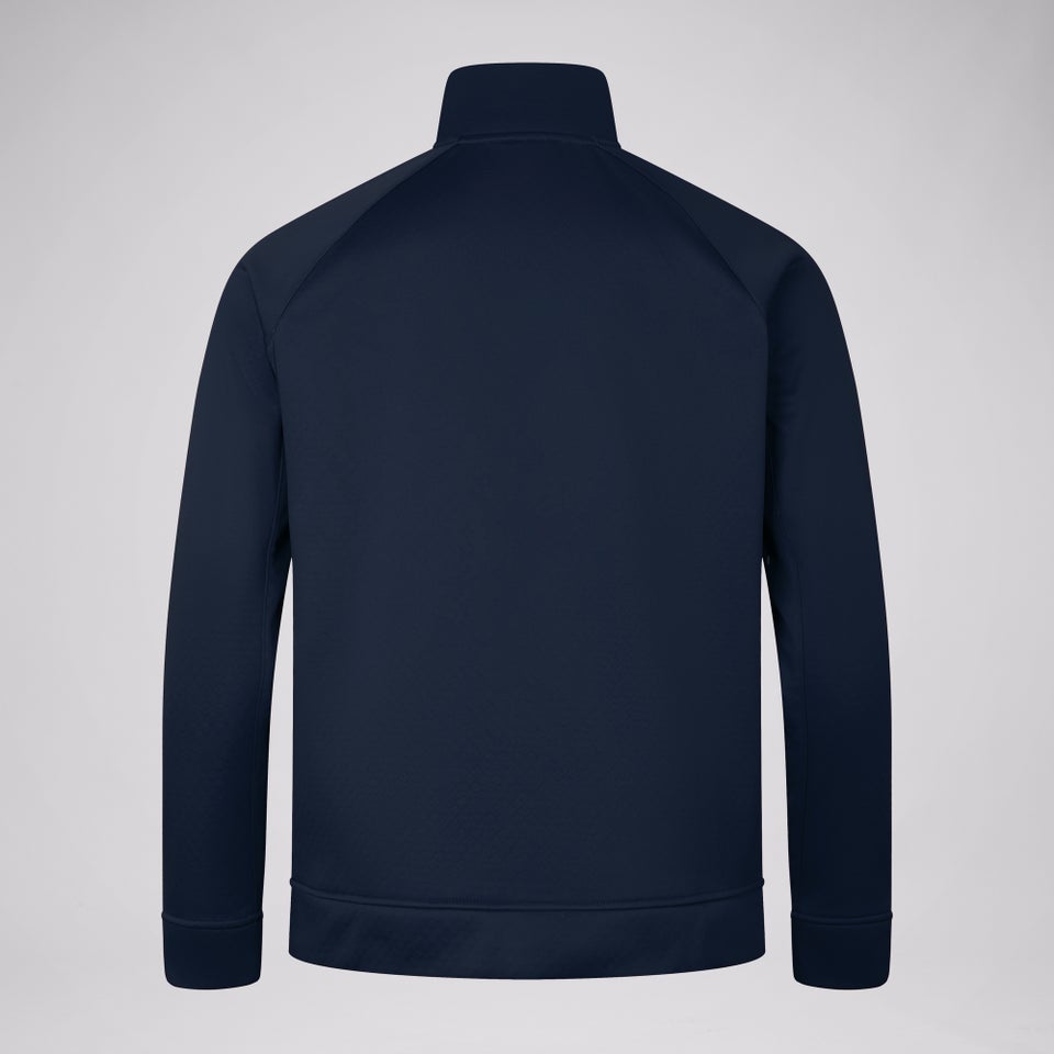 Mens British & Irish Lions 1/4 Zip Fleece Navy