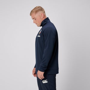 Mens British & Irish Lions 1/4 Zip Fleece Navy