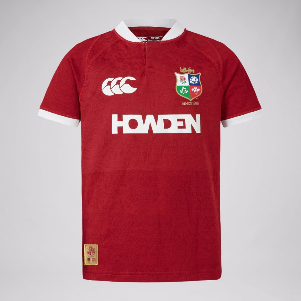 KIDS BRITISH & IRISH LIONS CCC REPLICA JERSEY RED