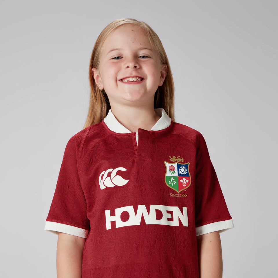 KIDS BRITISH & IRISH LIONS CCC REPLICA JERSEY RED