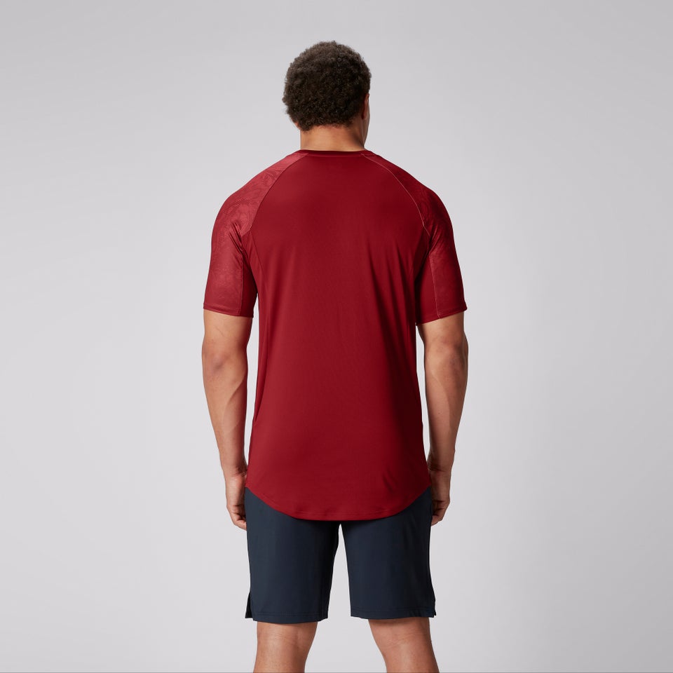 Mens British & Irish Lions Superlight Tee Red