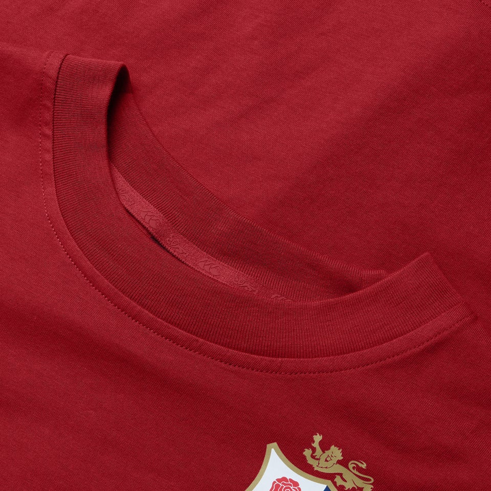 Womens British & Irish Lions Cotton Jersey Tee Red