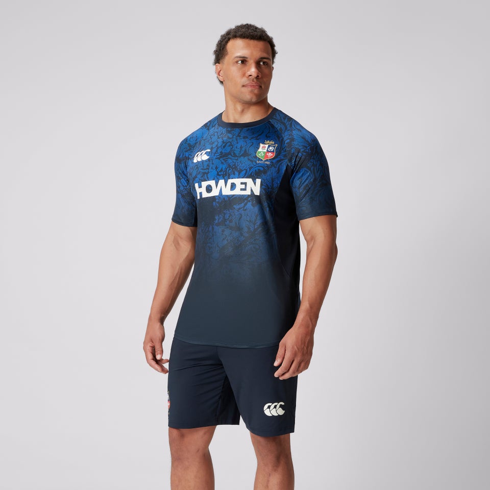 Mens British & Irish Lions Superlight Tee Navy