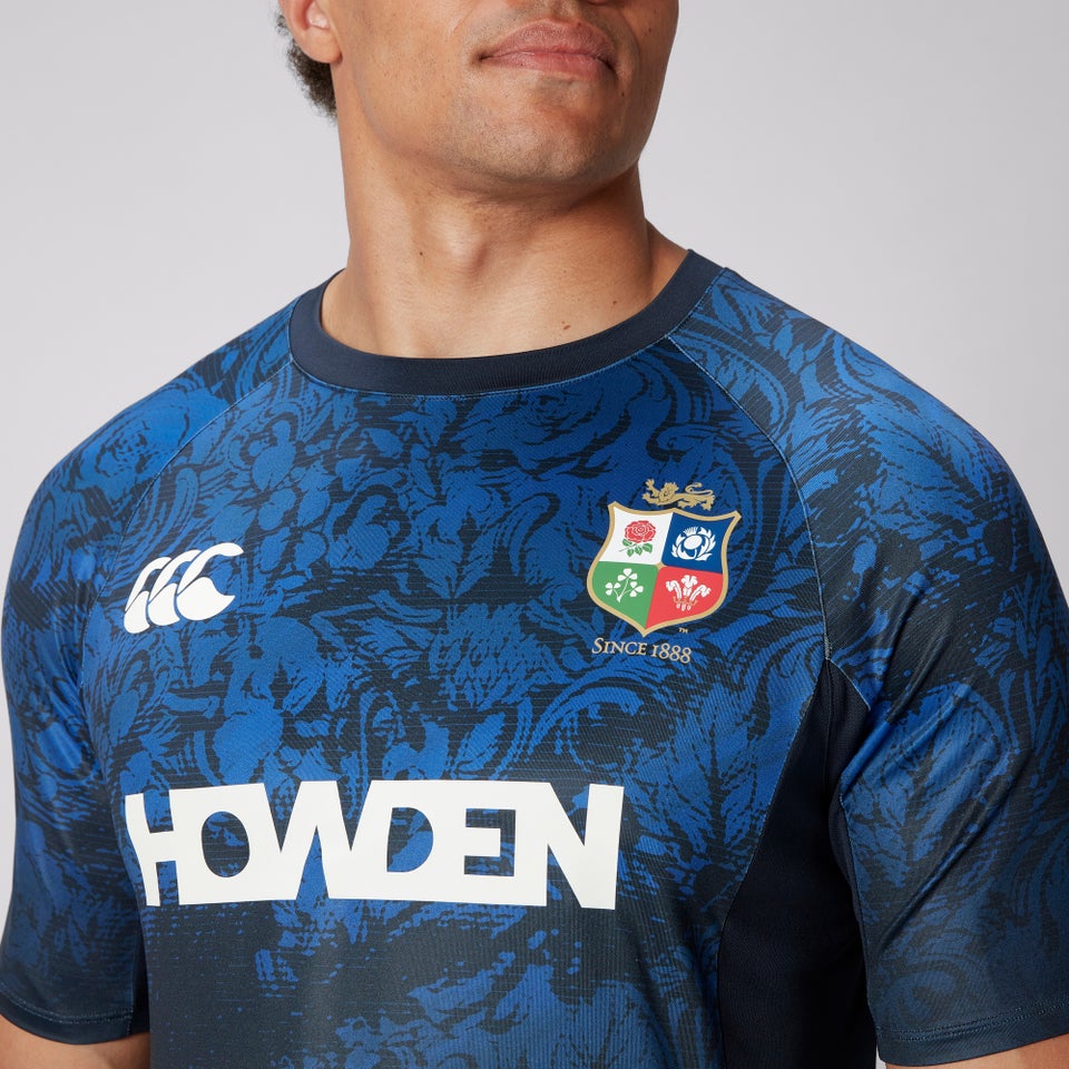 Mens British & Irish Lions Superlight Tee Navy