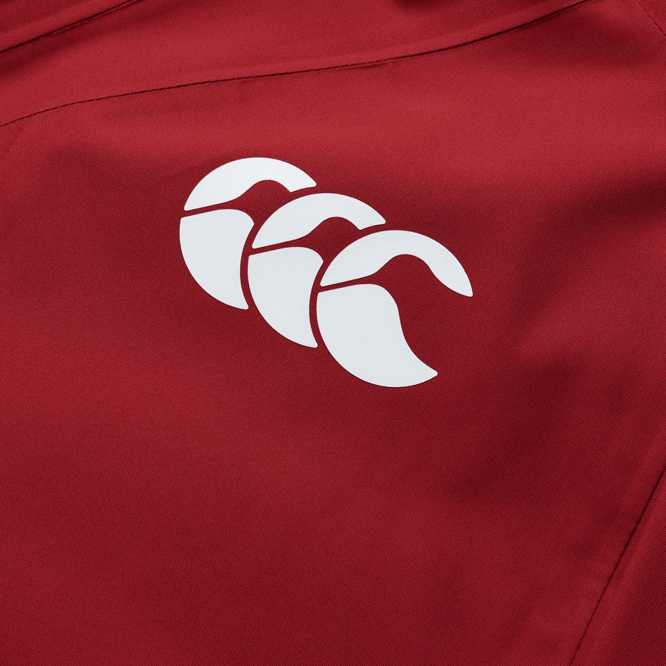 Mens British & Irish Lions Waterproof Jacket Red