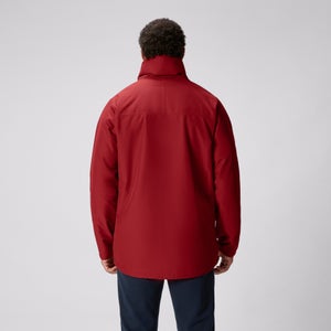Mens British & Irish Lions Waterproof Jacket Red
