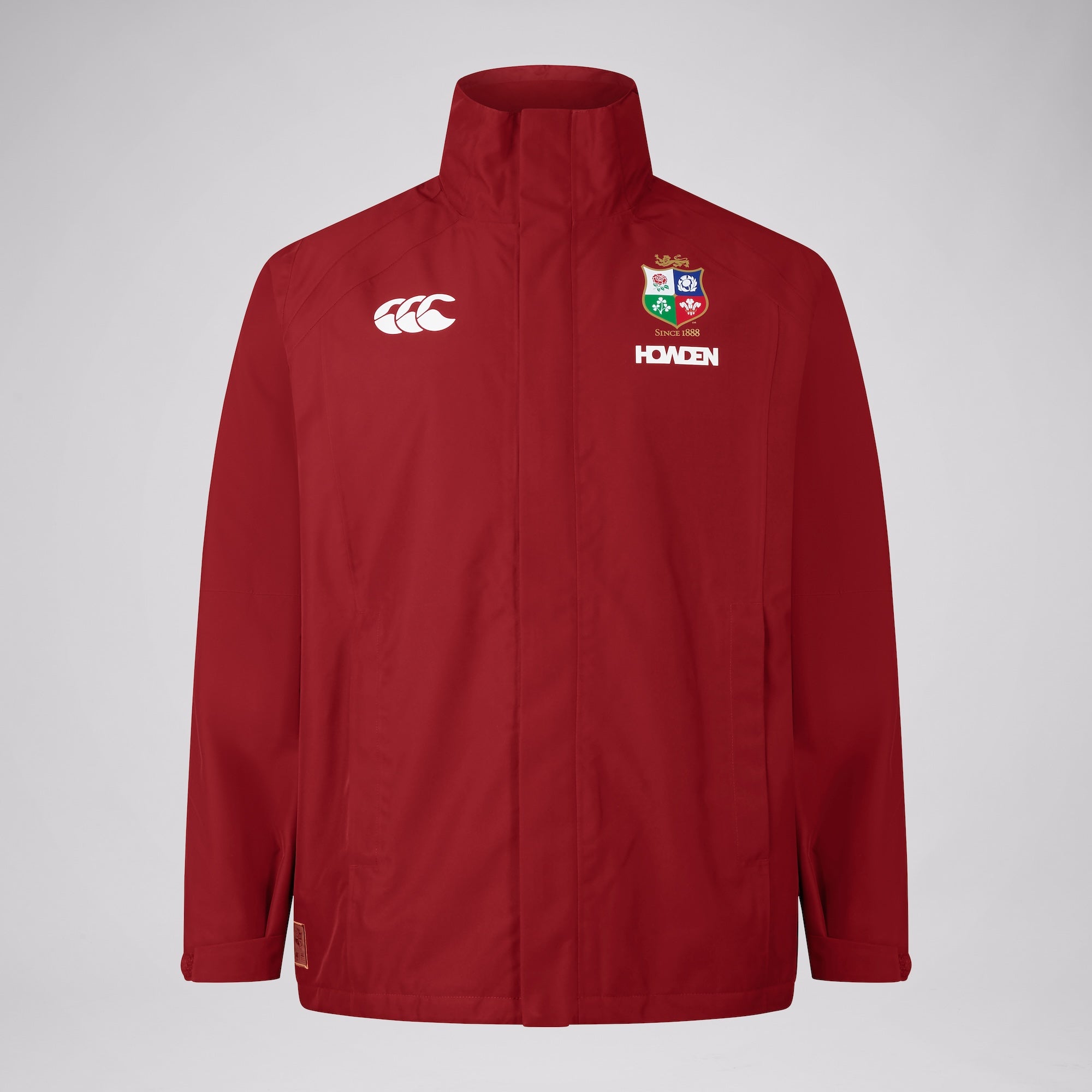 MENS BRITISH & IRISH LIONS CCC WATERPROOF JACKET RED | Canterbury