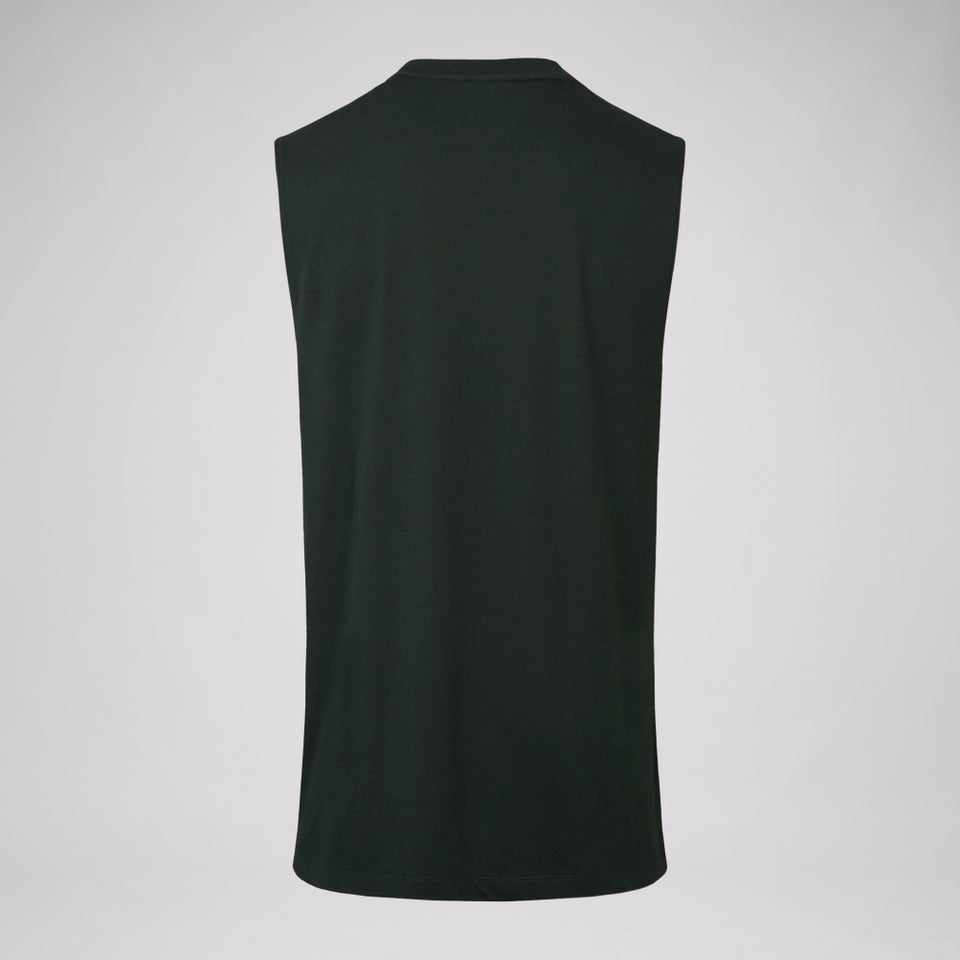 Mens British & Irish Lions Cotton Tank Green