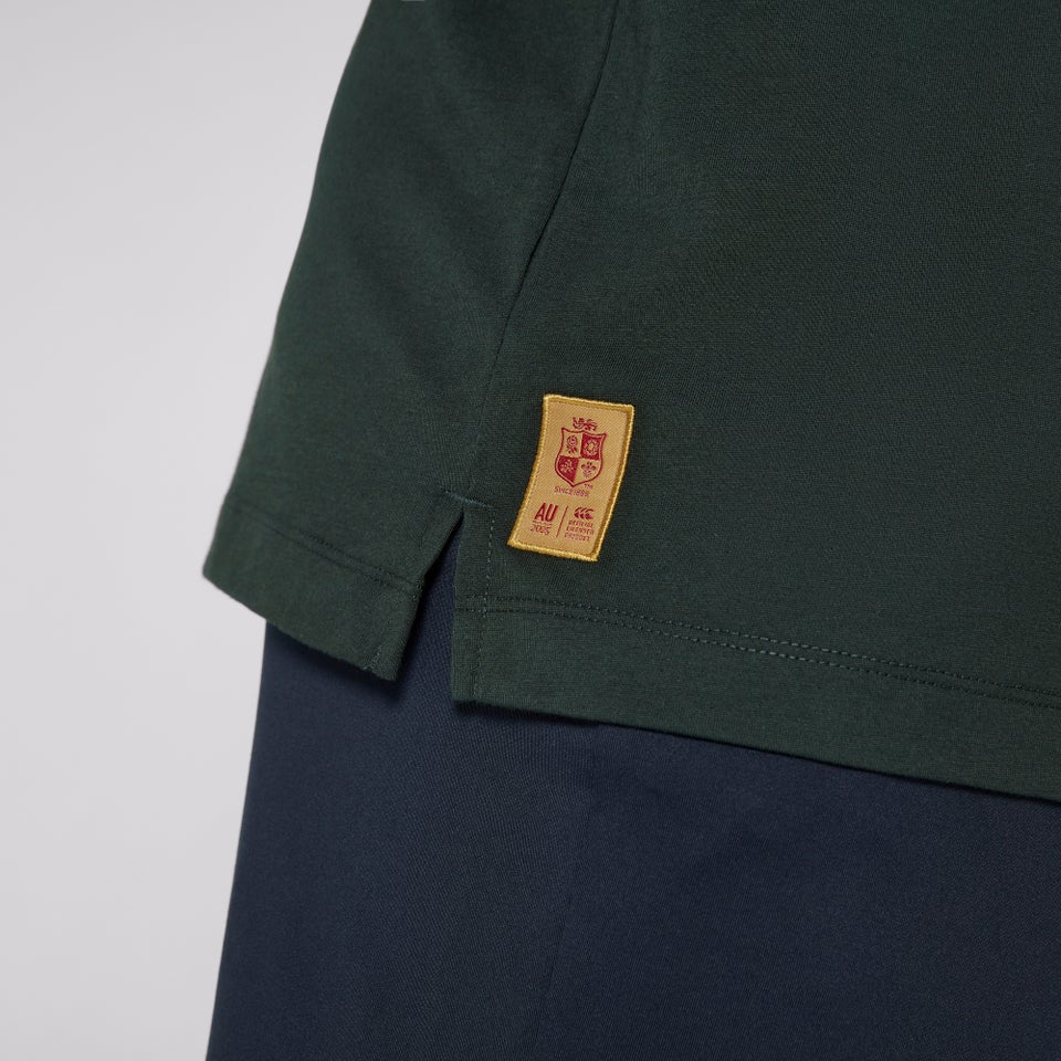 Mens British & Irish Lions Cotton Tank Green