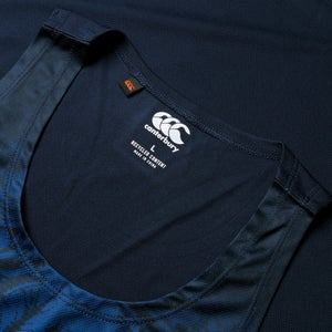 CANTERBURY BIL POLY SINGLET AM NAVY