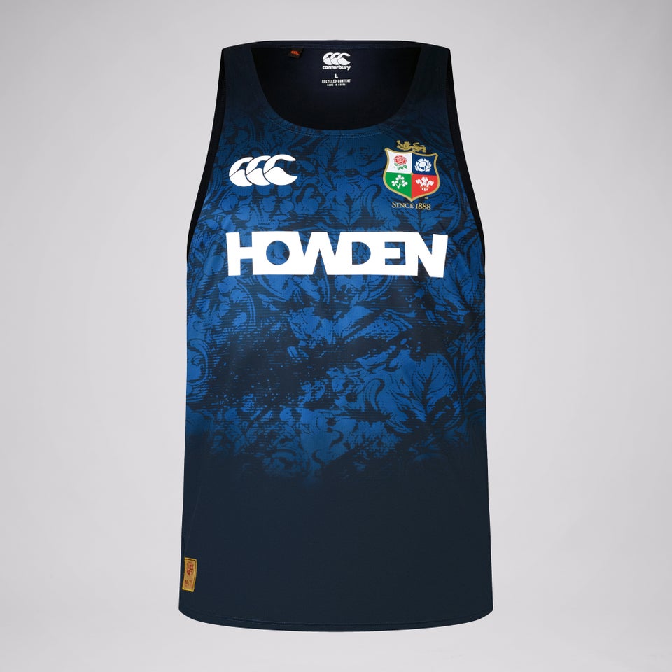 Mens British & Irish Lions Singlet Navy