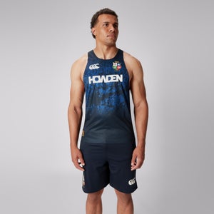 CANTERBURY BIL POLY SINGLET AM NAVY