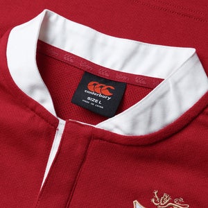 BRITISH & IRISH LIONS CCC SHORT SLEEVE CLASSIC JERSEY RED