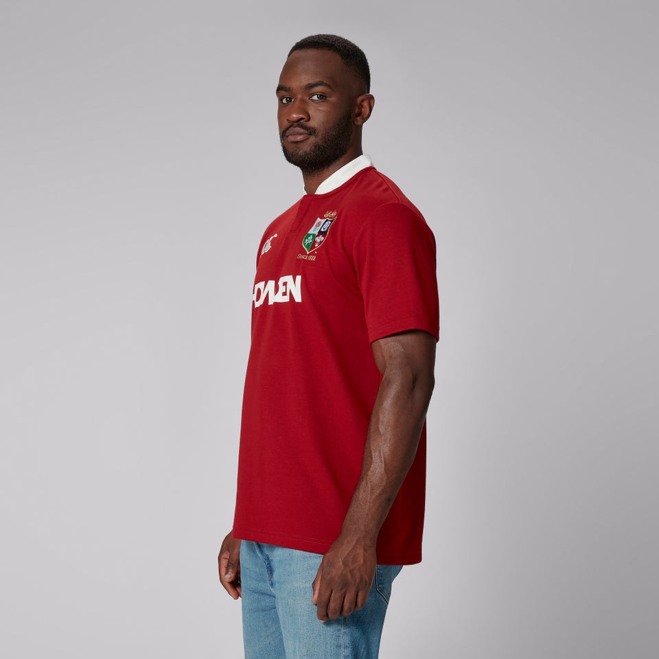 BRITISH & IRISH LIONS CCC SHORT SLEEVE CLASSIC JERSEY RED