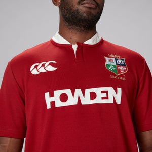 BRITISH & IRISH LIONS CCC SHORT SLEEVE CLASSIC JERSEY RED