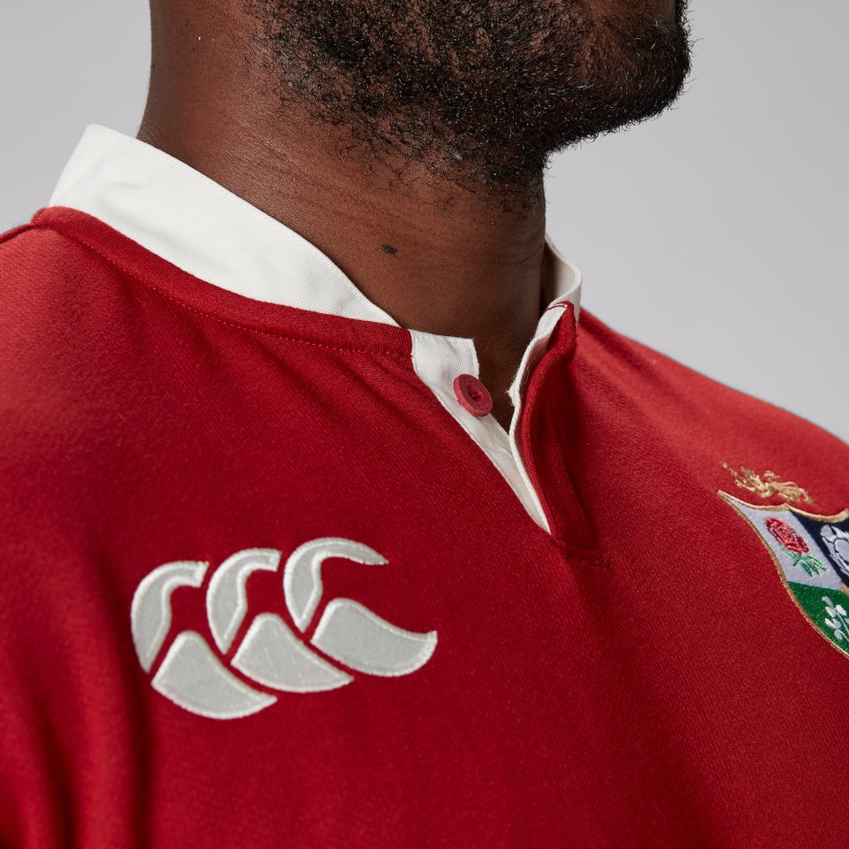 BRITISH & IRISH LIONS CCC SHORT SLEEVE CLASSIC JERSEY RED