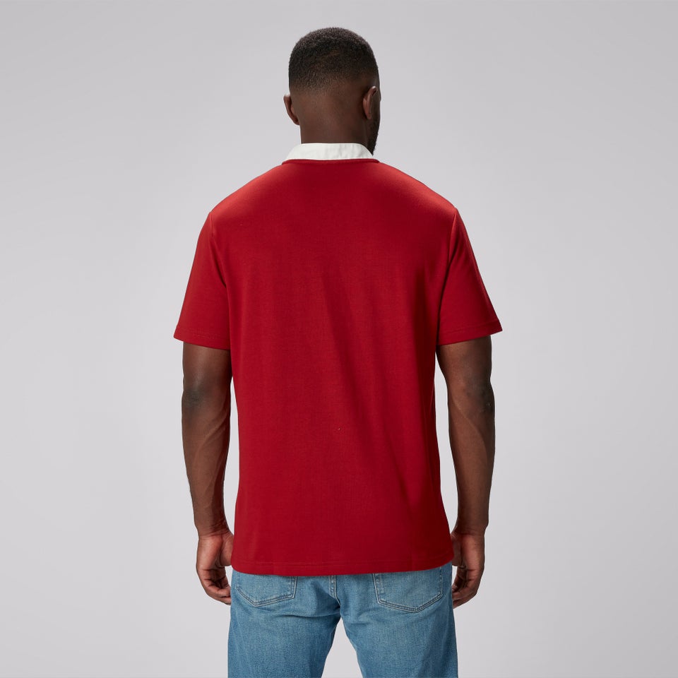 Adult Unisex British & Irish Lions Classic Short Sleeve Jersey Red