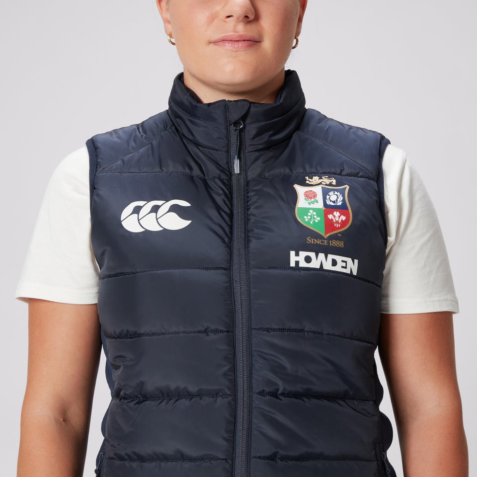 WOMENS BRITISH & IRISH LIONS CCC GILET BLUE
