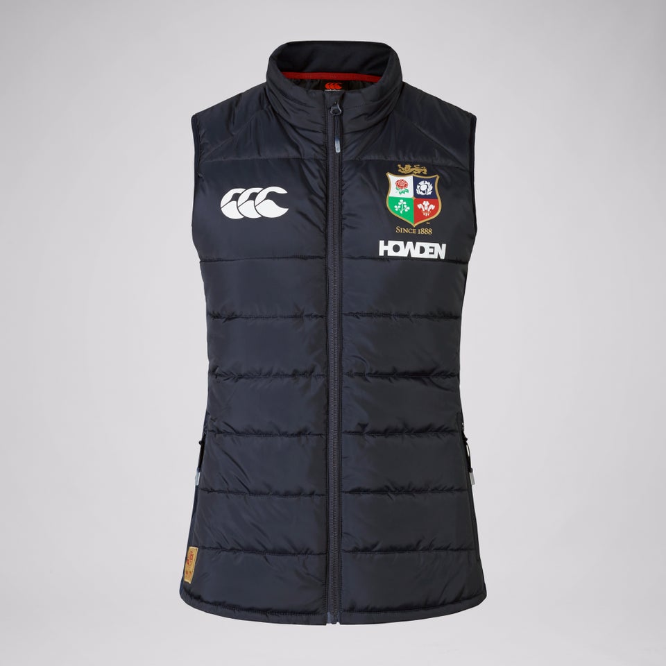 Womens British & Irish Lions Microlight Gilet Navy