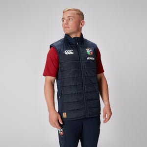 Mens British & Irish Lions Microlight Gilet Navy