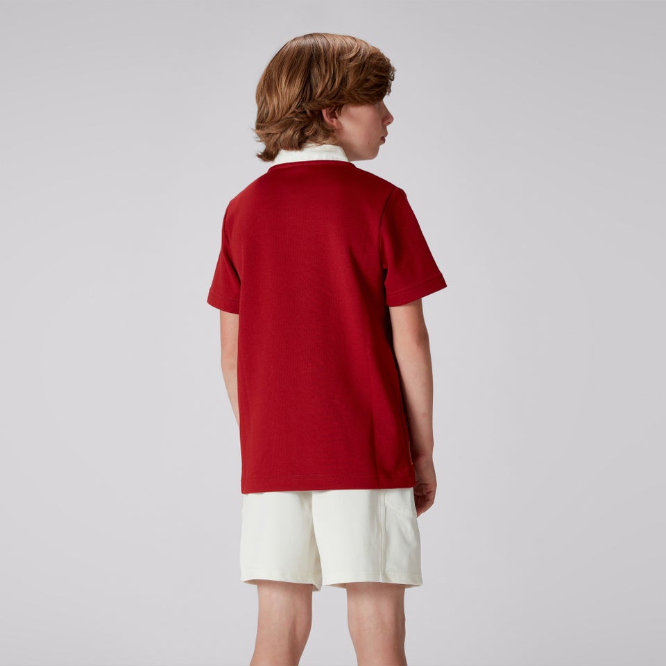 Junior Unisex British & Irish Lions Classic Short Sleeve Jersey Red