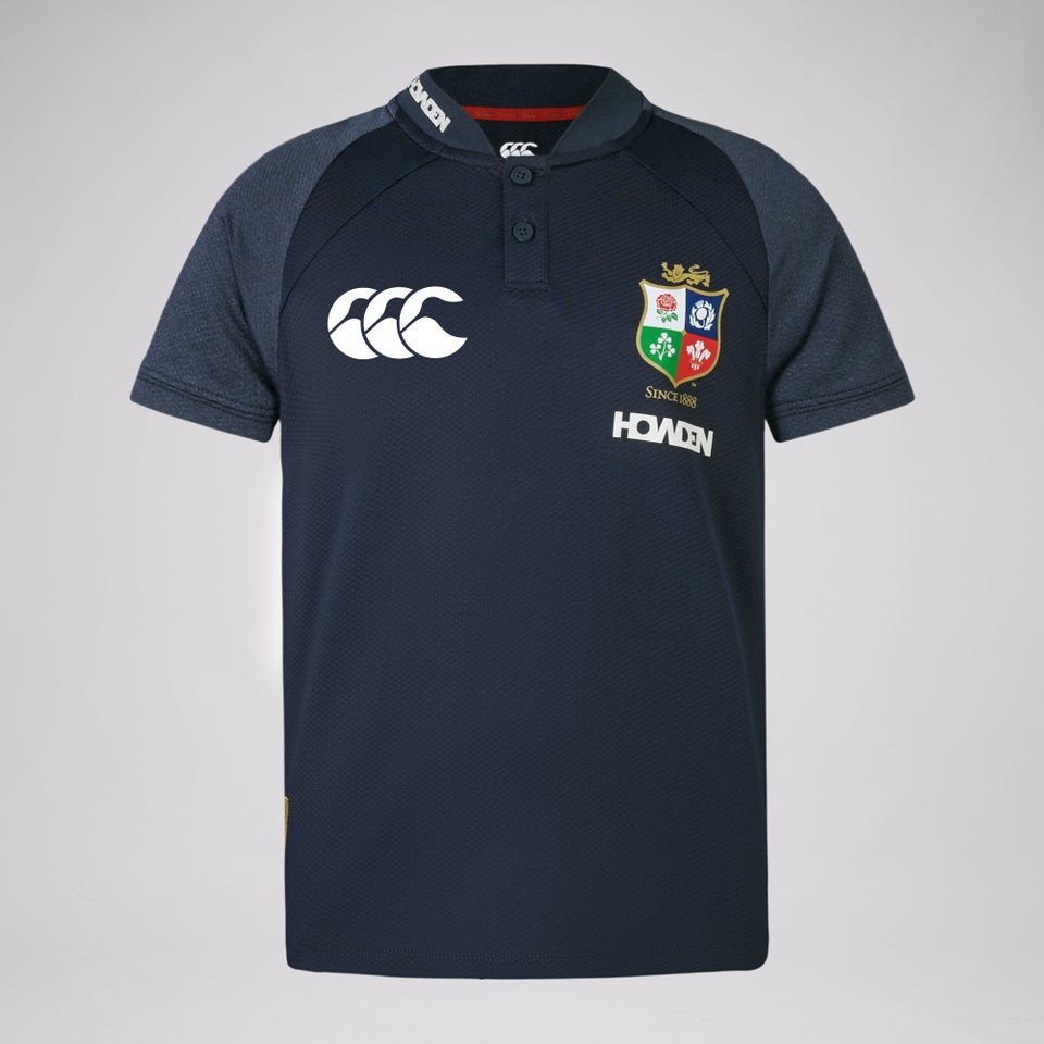 Junior Unisex British & Irish Lions Polo Shirt Navy