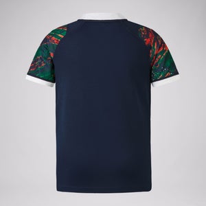 Junior Unisex British & Irish Lions Warm Up Jersey Navy/Geen/Red