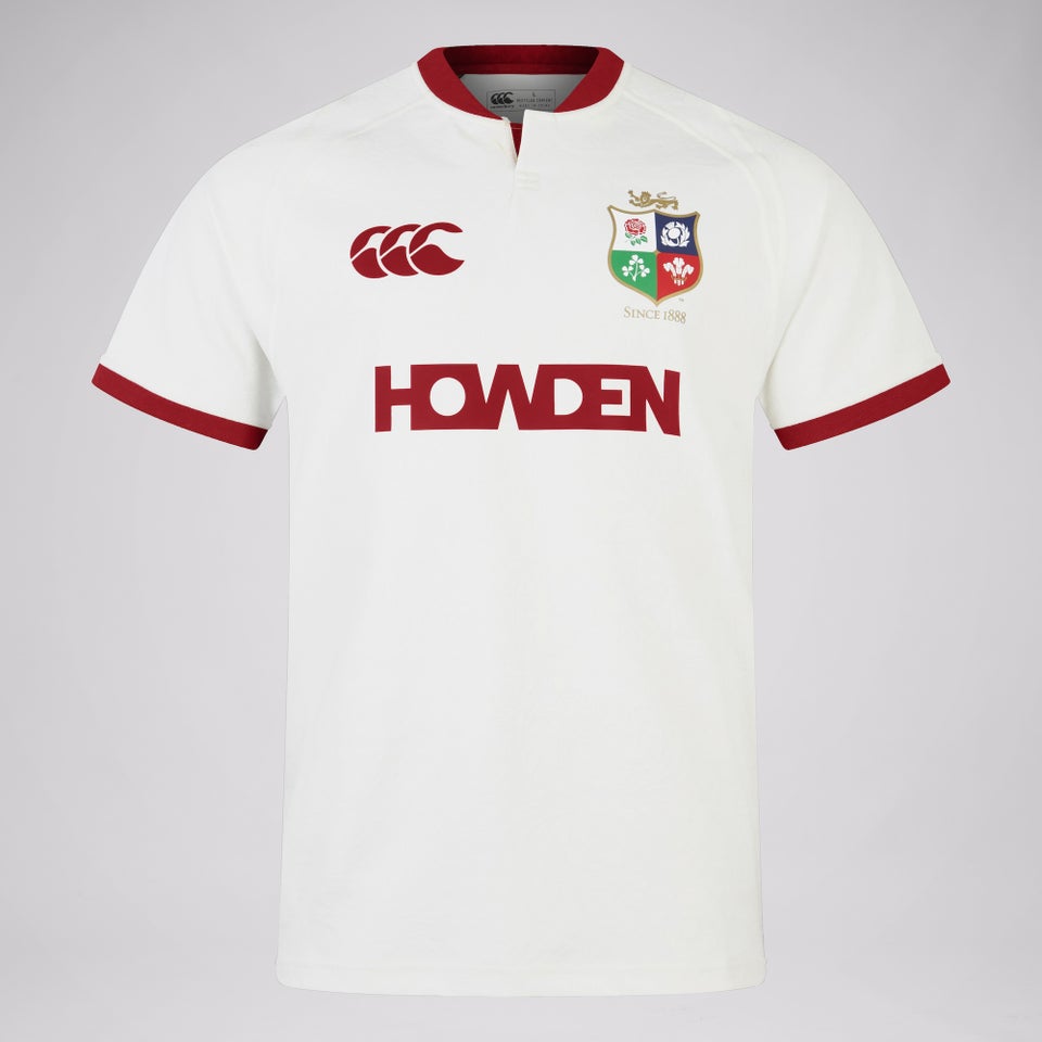 BRITISH & IRISH LIONS CCC REPLICA TRAINING JERSEY WHITE