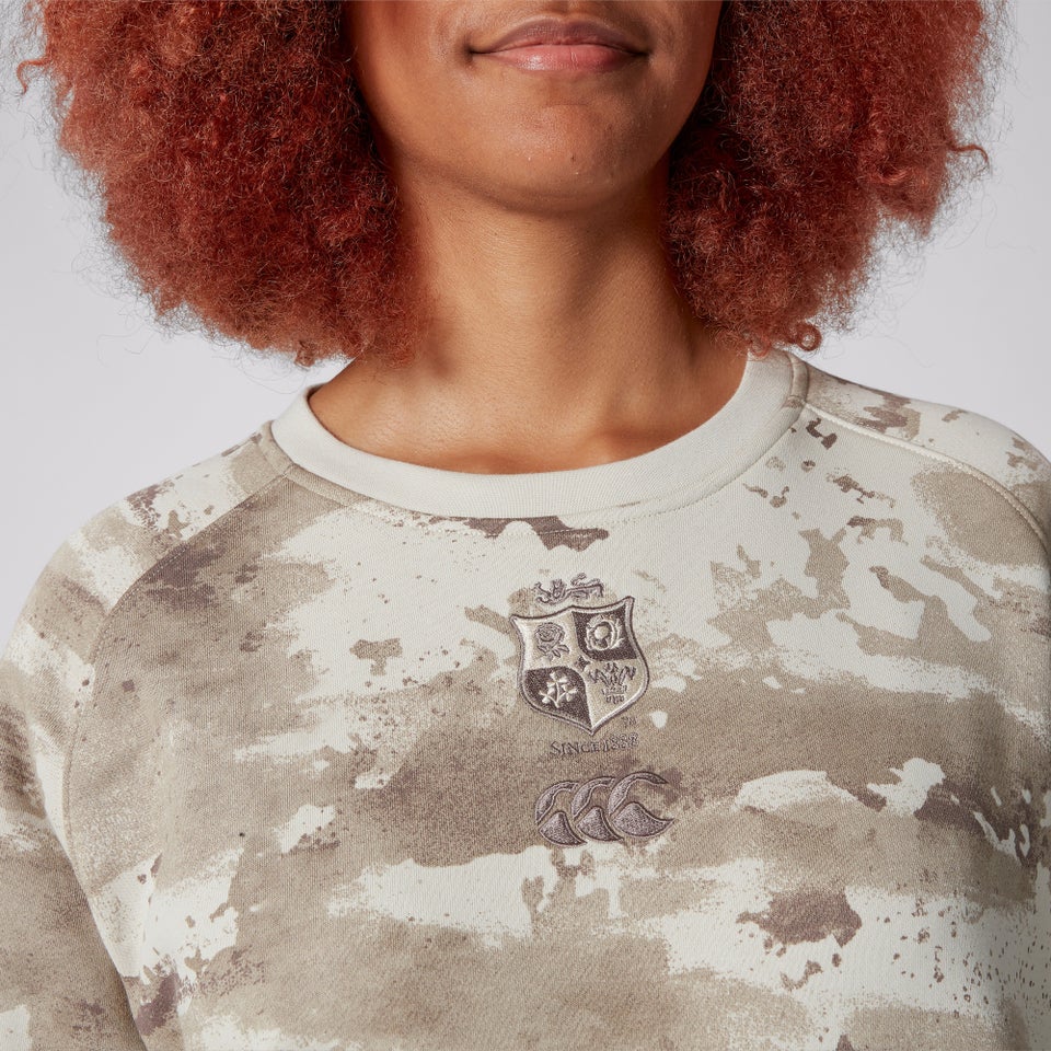 CANTERBURY BIL CAMO CREW AU BROWN