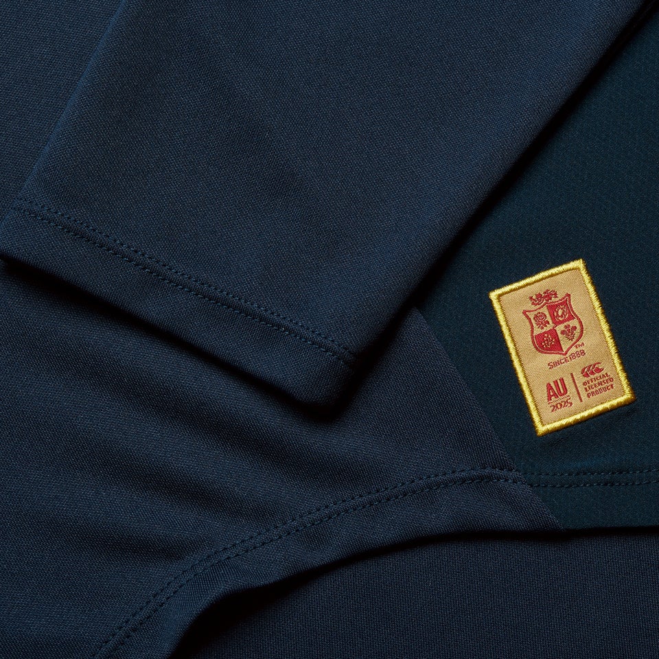 Mens British & Irish Lions Drill Top Navy