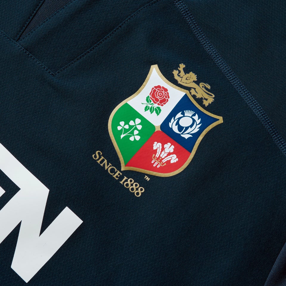 Mens British & Irish Lions Drill Top Navy