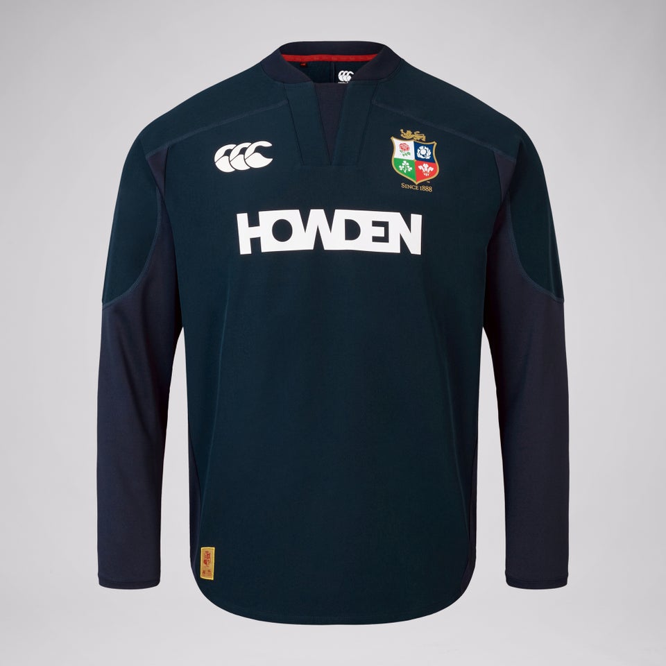 Mens British & Irish Lions Drill Top Navy