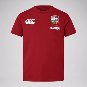 Junior Unisex British & Irish Lions Cotton Jersey Tee Red