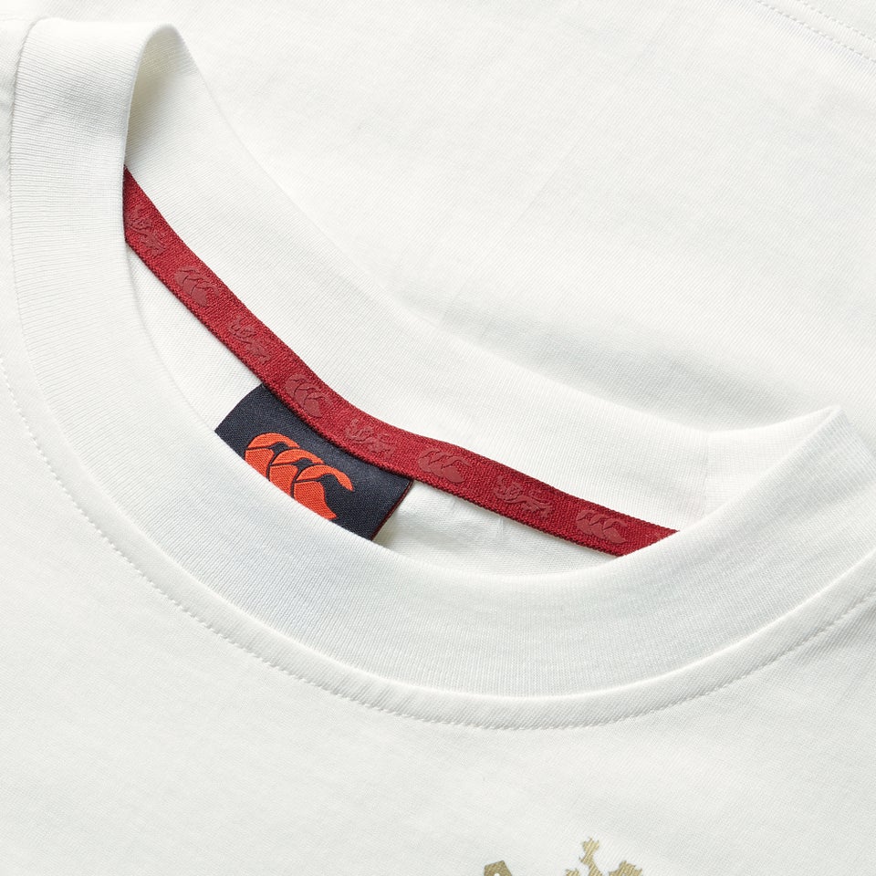 Womens British & Irish Lions Cotton Jersey Tee Cream